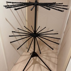 (美品)折りたたみ可能 洗濯物干し