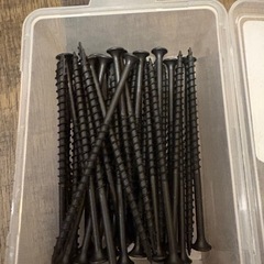 ビス　4.5×90 黒