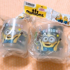 ミニオン　コップ・巾着セット