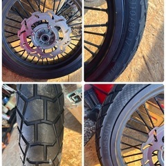 旭川　Dトラッカー250用前後セット