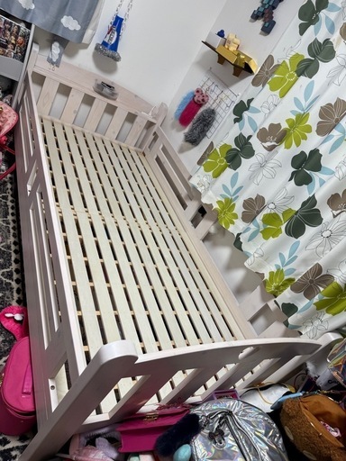 ホワイト　2段ベット　中古