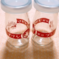 尾道プリンの空き瓶