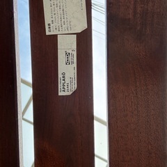 IKEA アウトドア　机　椅子二つの画像