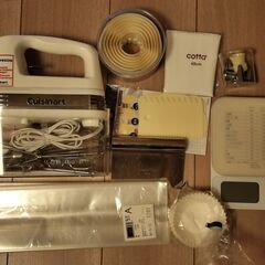 ハンドミキサー、スケール他製菓用品8品
