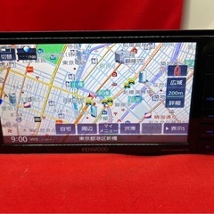 ⭐︎美品⭐︎KENWOOD 2024地図　MDV-D404BTW 新品バックカメラ付の画像