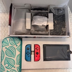 Nintendo Switch 本体+どうぶつの森保護ケース付