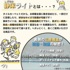 カーペットマット　静床ライトの画像