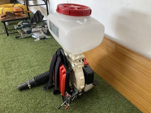 900 鳥取県発 ゼノア 背負動力散布機 筒セット [ MD431D ] 現状販売