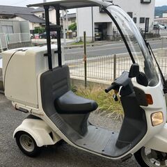 実働　整備渡し　TA03 ジャイロキャノピー　リアボックス付　42000Kmの画像