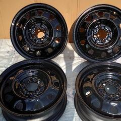 手渡し可能 スチールホイール 15インチ 5.5J OFF45手...