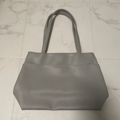 レザー調スモールトートバッグ