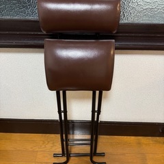 折りたたみハイチェアの画像