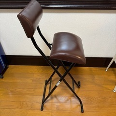 折りたたみハイチェアの画像