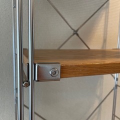ステンレスユニットシェルフ①(無印良品)の画像