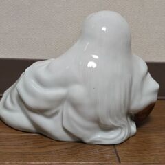 酒井田柿右衛門 有田焼 猩々 柿右衛門彫刻 レプリカ 白磁 陶器 骨董 レトロの画像