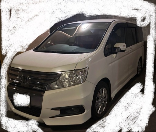 ステップワゴン　ホワイト