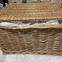 カゴ収納2個セットの画像