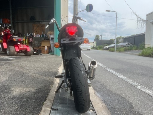 カスタム車‼️ ホンダ　エイプ50 アップハン　社外マフラー　Z2風テール　大阪発