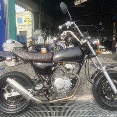 カスタム車‼️ ホンダ　エイプ50 アップハン　社外マフラー　Z2風テール　大阪発の画像