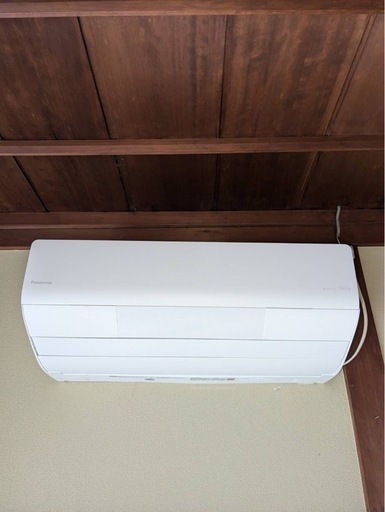 ✨激安価格✨持帰12万円‼️2024年製‼️23畳用 使用期間1年未満⚠️定価30万弱 お掃除機能付 パナソニック ハイグレードモデル✨配管付✨家庭用〜業務用としても✨エアコン