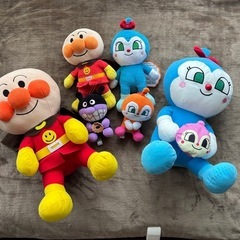 アンパンマン ぬいぐるみ 大量セット ミニカー付き