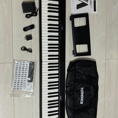 【ほぼ新品】折りたたみ式　電子ピアノ　88鍵盤