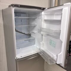 H 24022 大容量3D冷蔵庫 両開きドア どっちもドア SHARP 350L ◇大阪市