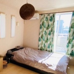ダブルベッドのみ、宮棚付き 照明付き マットレス無し