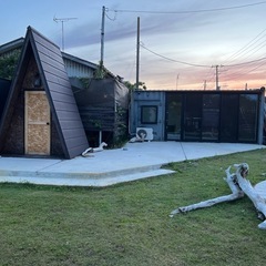 長生村宿泊施設での清掃です。