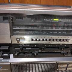 70s SHARP GF-828 SB 国産初期ダブルラジカセ ザ・サーチャー
の画像