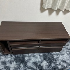 【6/9まで】テレビ台　お洒落　ダークブラウン　カスタム可
