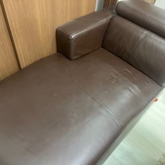 本革ソファー/4人掛け/引き取り限定
