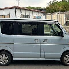 スズキ　エブリイワゴン　両側スライドドア　車検2年付き！！　箱バン　アウトドア　キャンプ　ソロキャン　釣りの画像