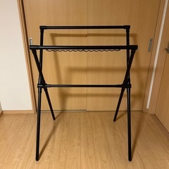 ニトリスチールラック　室内物干し　物干し竿
