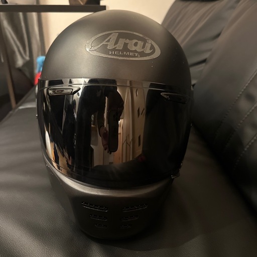 アライ　ラパイドネオ　マットブラック　Sサイズ　スモークシールド