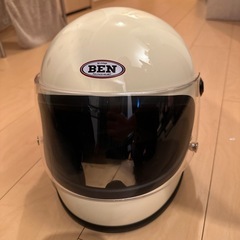 スピードピット　フルフェイスヘルメット　アイボリー