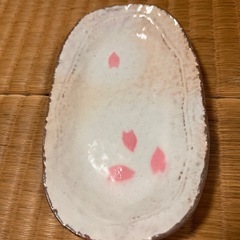  譲渡日【8/25.26.27.28.29】【新品未使用】楕円形小皿5枚の画像