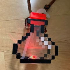 マイクラ風ボトル　光りますの画像