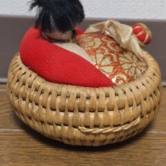 いづめこ人形 木目込み 郷土玩具 民芸品 昭和レトロ 骨董 オブジェ 置物の画像