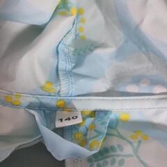 レインコート　小学生　女児　　140の画像