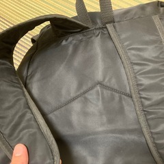 大容量 黒バックパックの画像