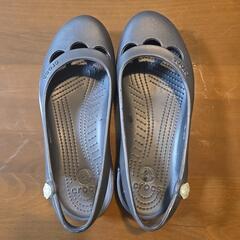 クロックスcrocs　　サンダル　ブラック