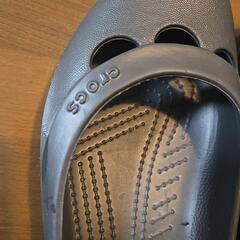 クロックスcrocs　　サンダル　ブラックの画像