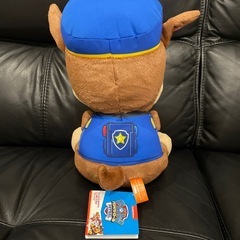 新品　タグ付き‼️パウパトロール　チェイス　LLサイズぬいぐるみの画像