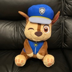新品　タグ付き‼️パウパトロール　チェイス　LLサイズぬいぐるみ