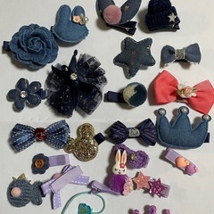ヘアアクセサリー ヘアピン 髪飾り セット中古まとめ売りの画像
