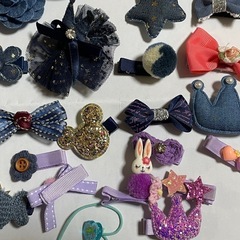 ヘアアクセサリー ヘアピン 髪飾り セット中古まとめ売りの画像