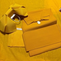 未使用ゆかた作り帯　2点の画像