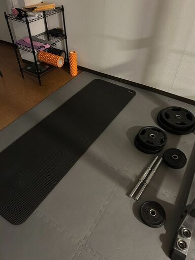 【鉄製品】パワーラック、プレート（他備品含む）