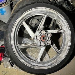 NSR250R mc18 1988年1989年　ホンダ純正リアホイール2本セットの画像